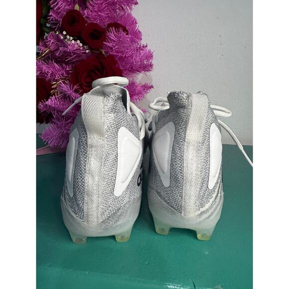 Adidas Freak Spark 21 Football Cleats White Black Silver Men’s Size 16 | G60001 - Picture 3 of 5